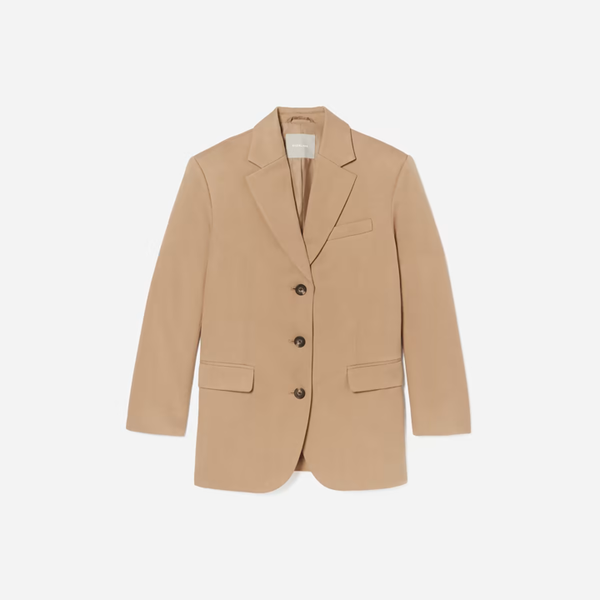 Oversized Beige Blazer